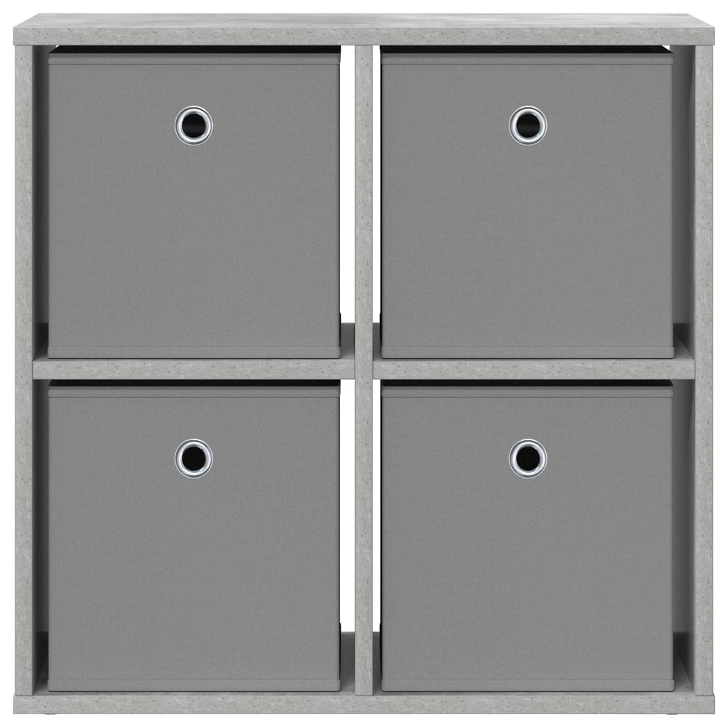 Sideboard mit Schubladen Beton Grau 59,5 x 27 x 57 cm