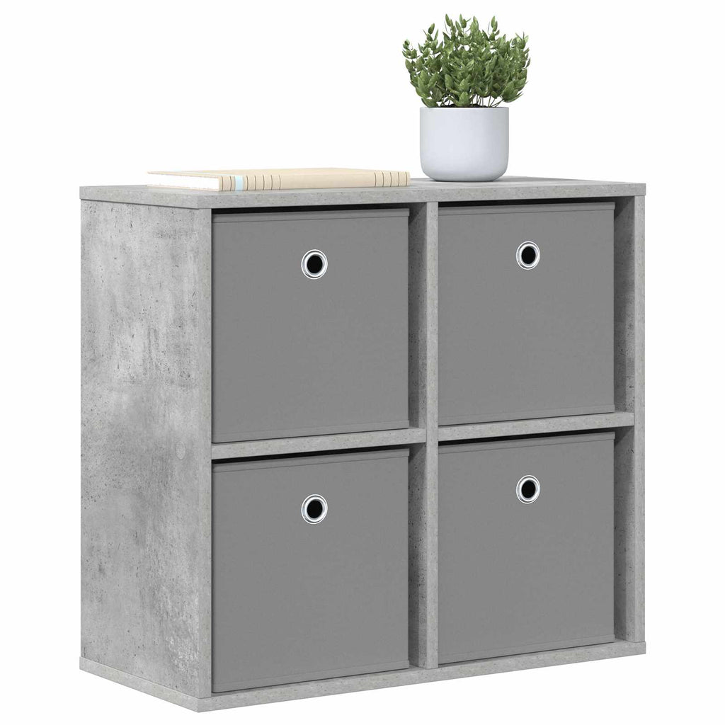 Sideboard mit Schubladen Beton Grau 59,5 x 27 x 57 cm