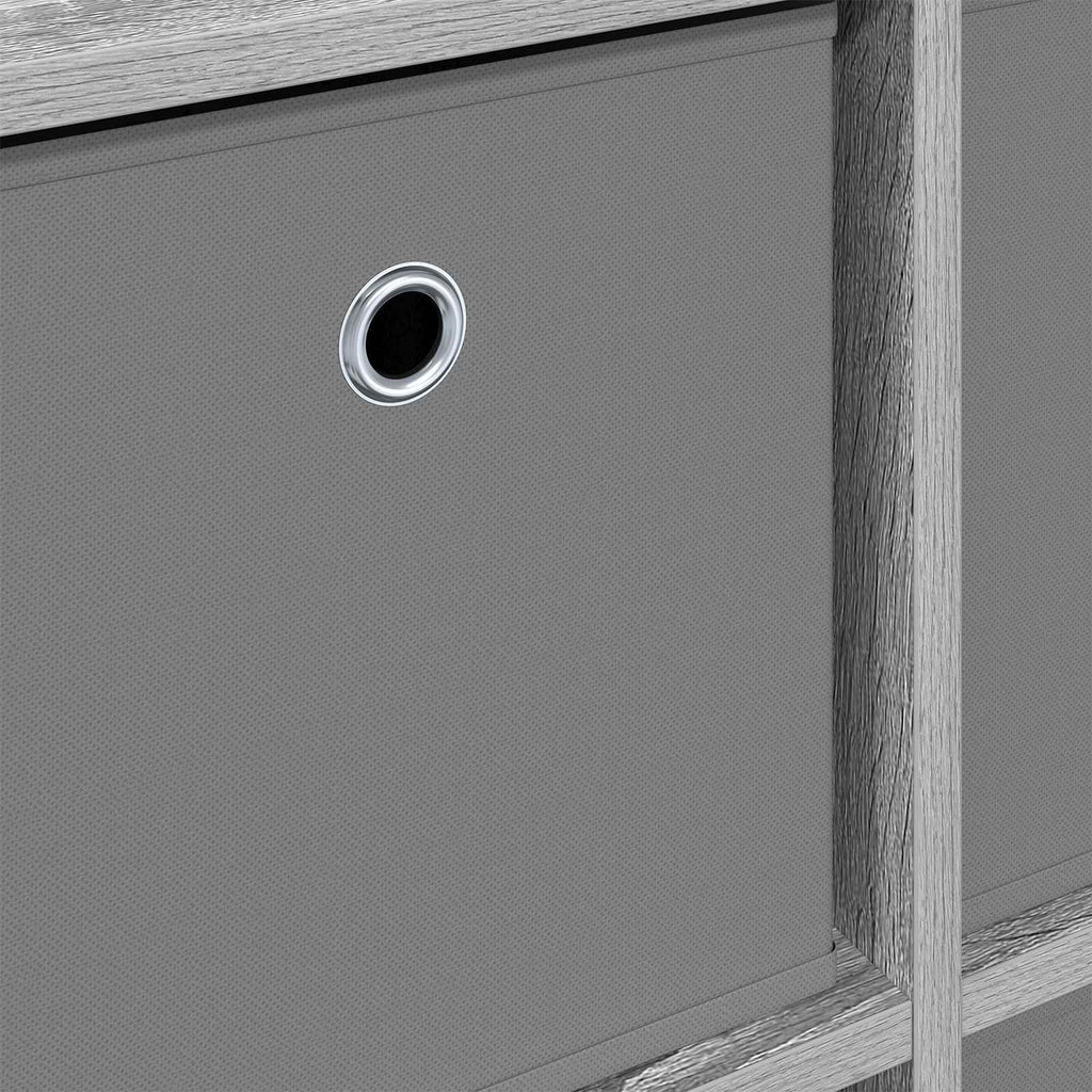 Sideboard mit Schubladen Graues Sonoma 59,5 x 27 x 57 cm