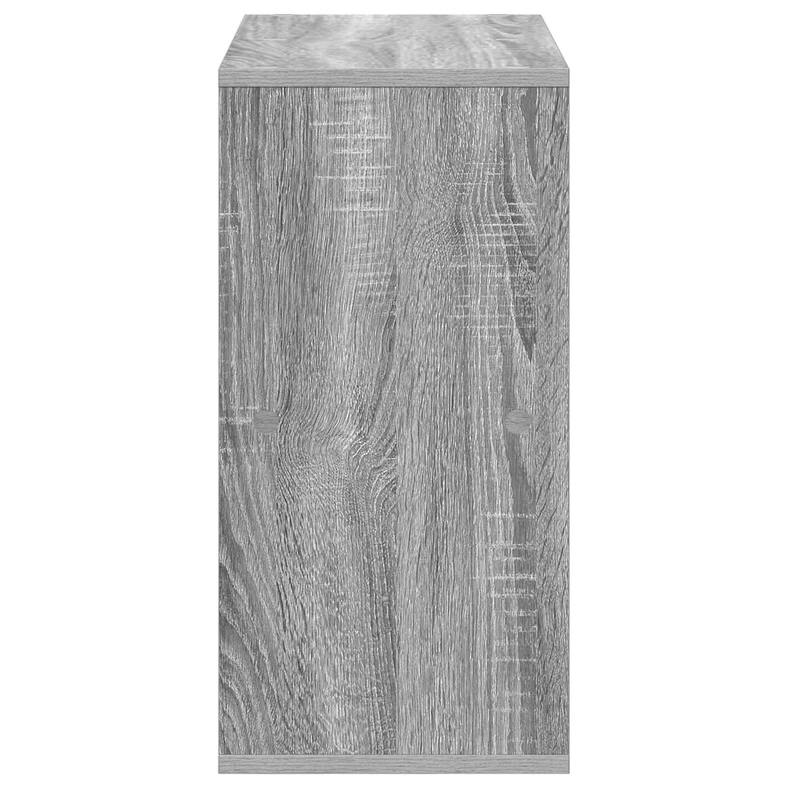 Sideboard mit Schubladen Graues Sonoma 59,5 x 27 x 57 cm