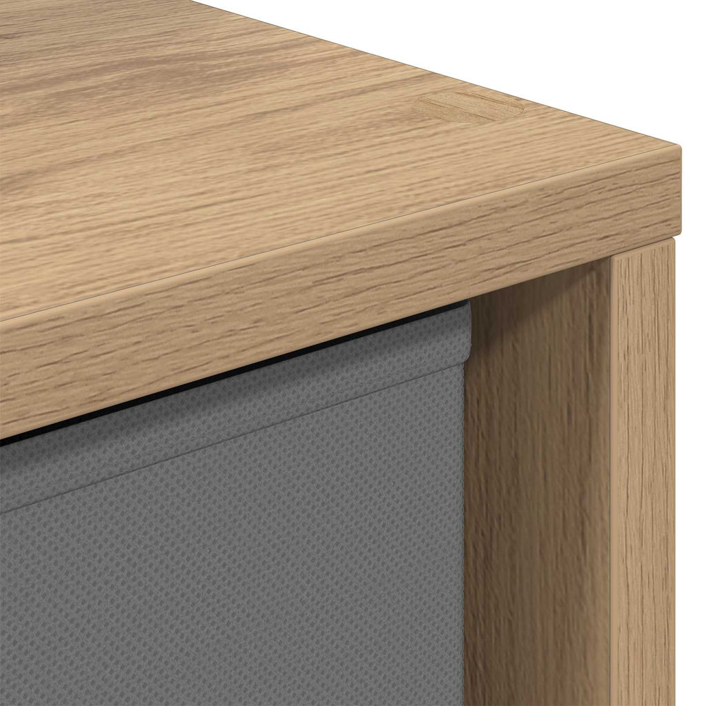 Sideboard mit Schubladen Artisan-Eiche 59,5 x 27 x 57 cm