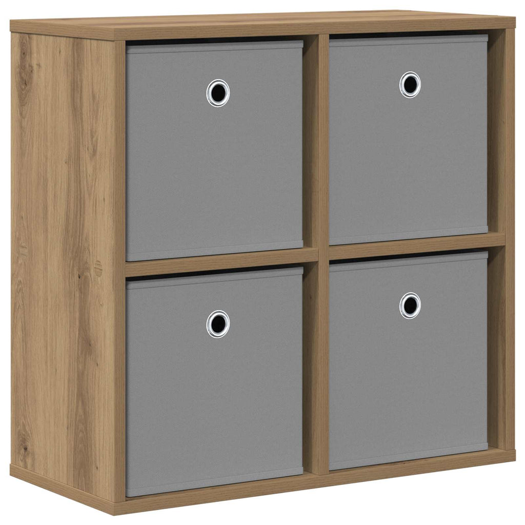 Sideboard mit Schubladen Artisan-Eiche 59,5 x 27 x 57 cm