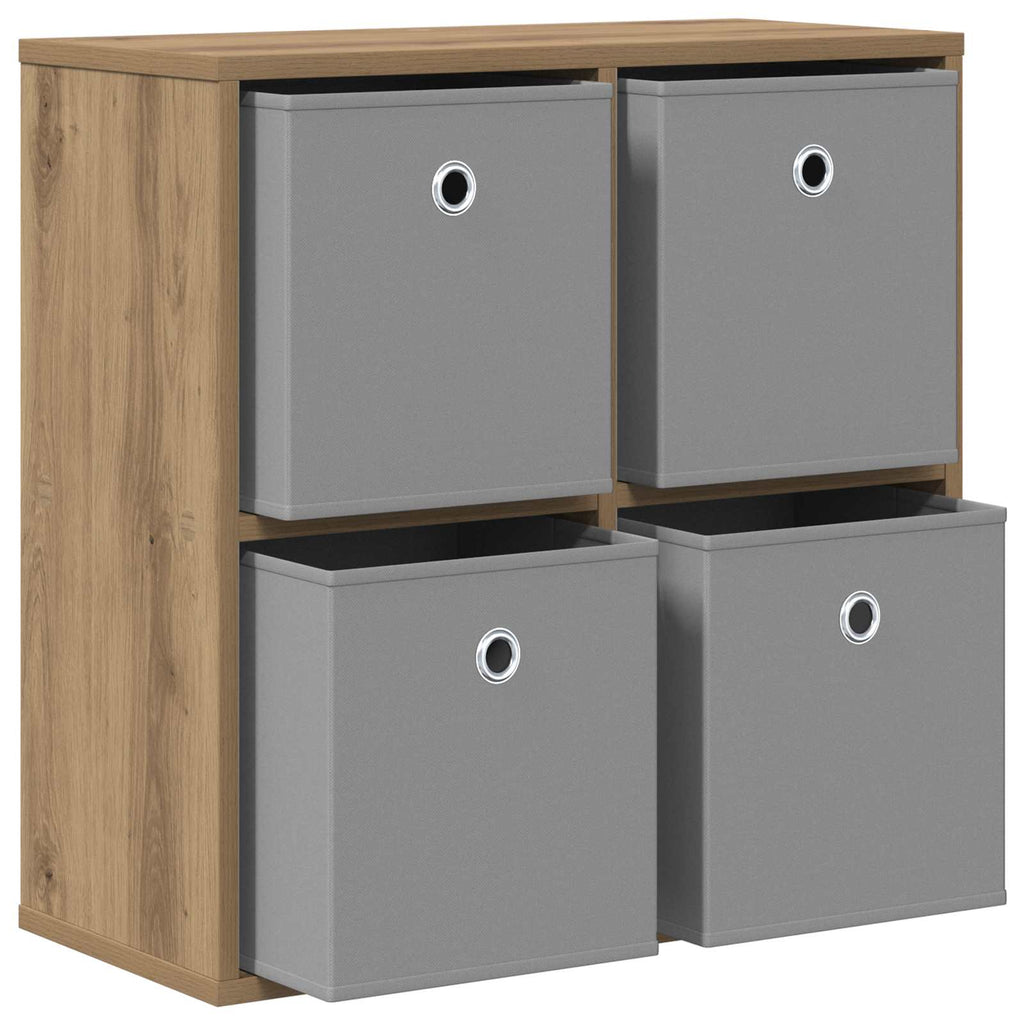 Sideboard mit Schubladen Artisan-Eiche 59,5 x 27 x 57 cm