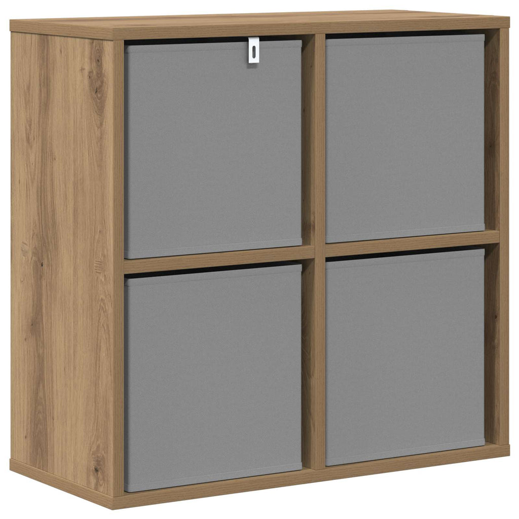 Sideboard mit Schubladen Artisan-Eiche 59,5 x 27 x 57 cm