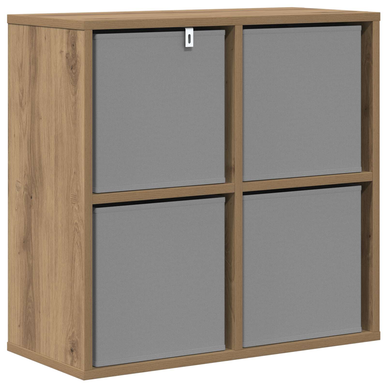 Sideboard mit Schubladen Artisan-Eiche 59,5 x 27 x 57 cm