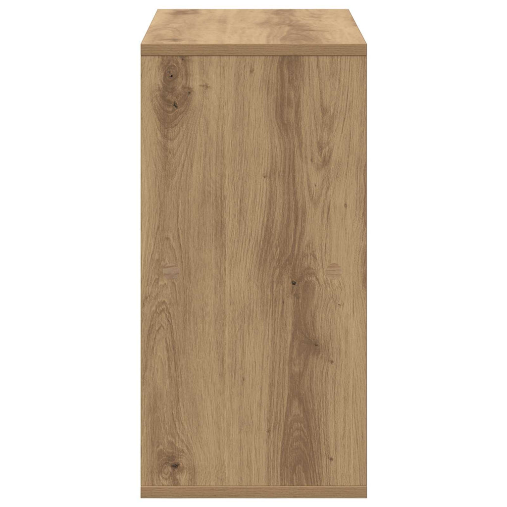 Sideboard mit Schubladen Artisan-Eiche 59,5 x 27 x 57 cm