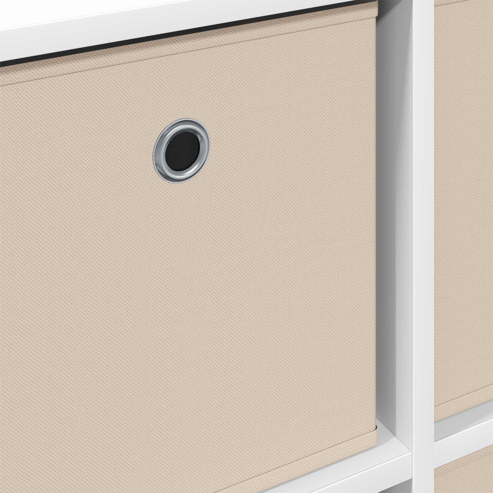 Sideboard mit Schubladen Weiß 68,5 x 32 x 67 cm