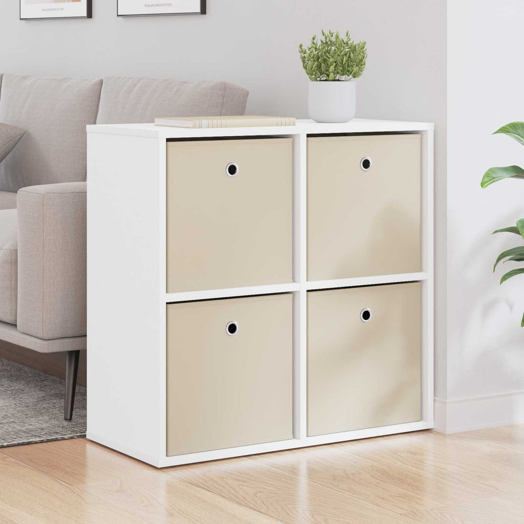 Sideboard mit Schubladen Weiß 68,5 x 32 x 67 cm