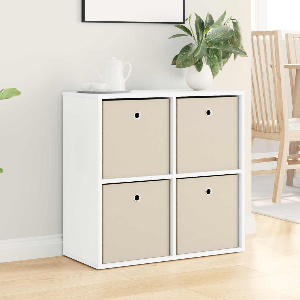 Sideboard mit Schubladen Weiß 68,5 x 32 x 67 cm