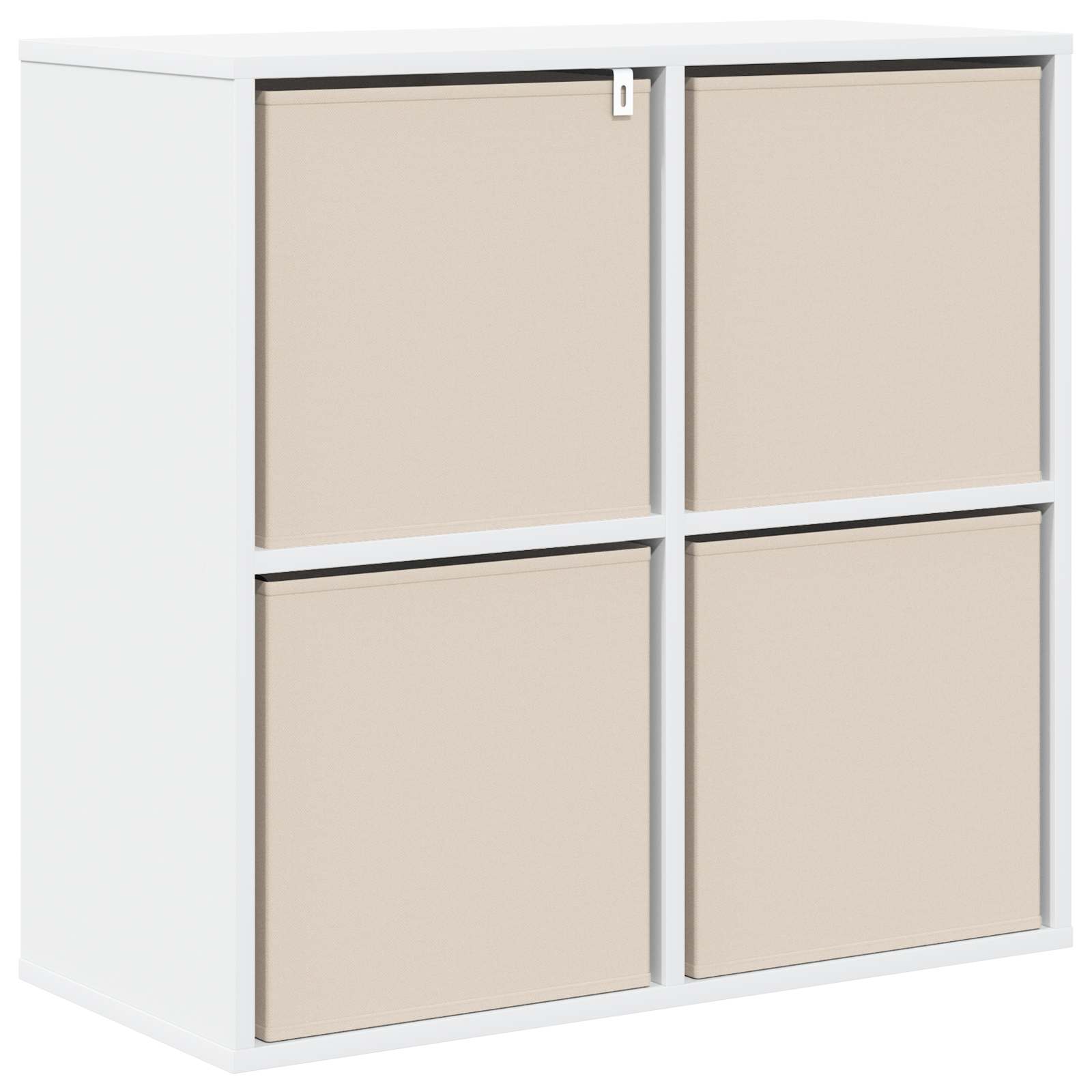 Sideboard mit Schubladen Weiß 68,5 x 32 x 67 cm