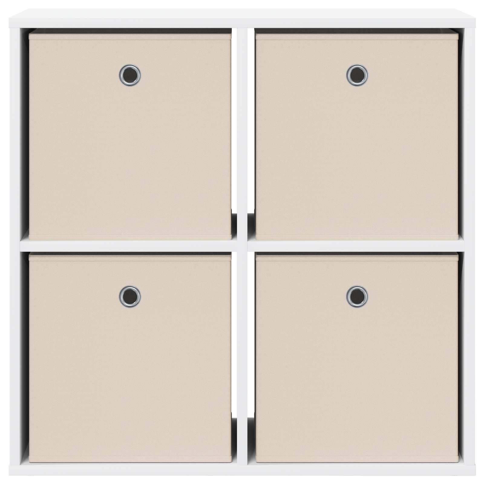 Sideboard mit Schubladen Weiß 68,5 x 32 x 67 cm