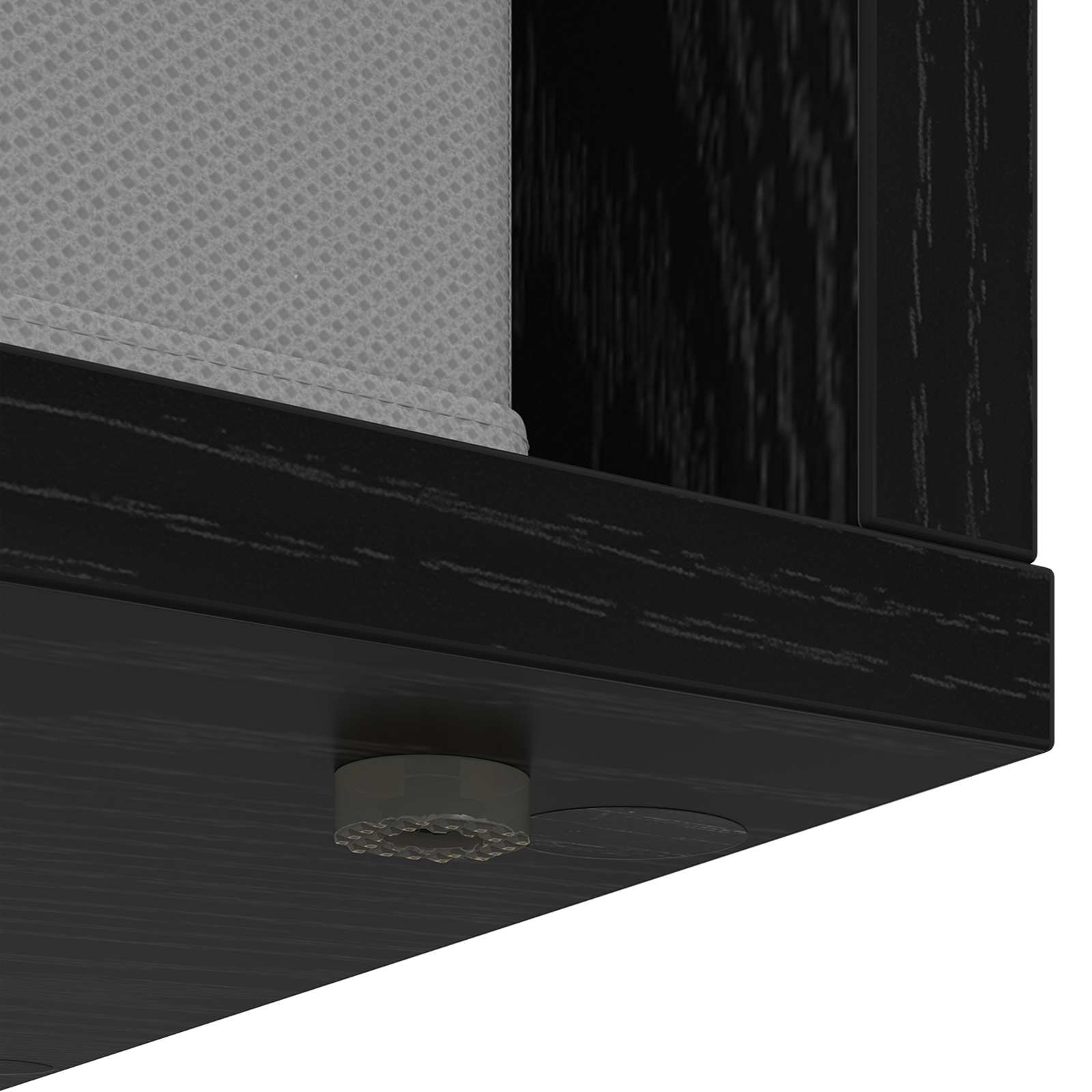 Sideboard mit Schubladen Schwarz Eichen-Optik 68,5 x 32 x 67 cm