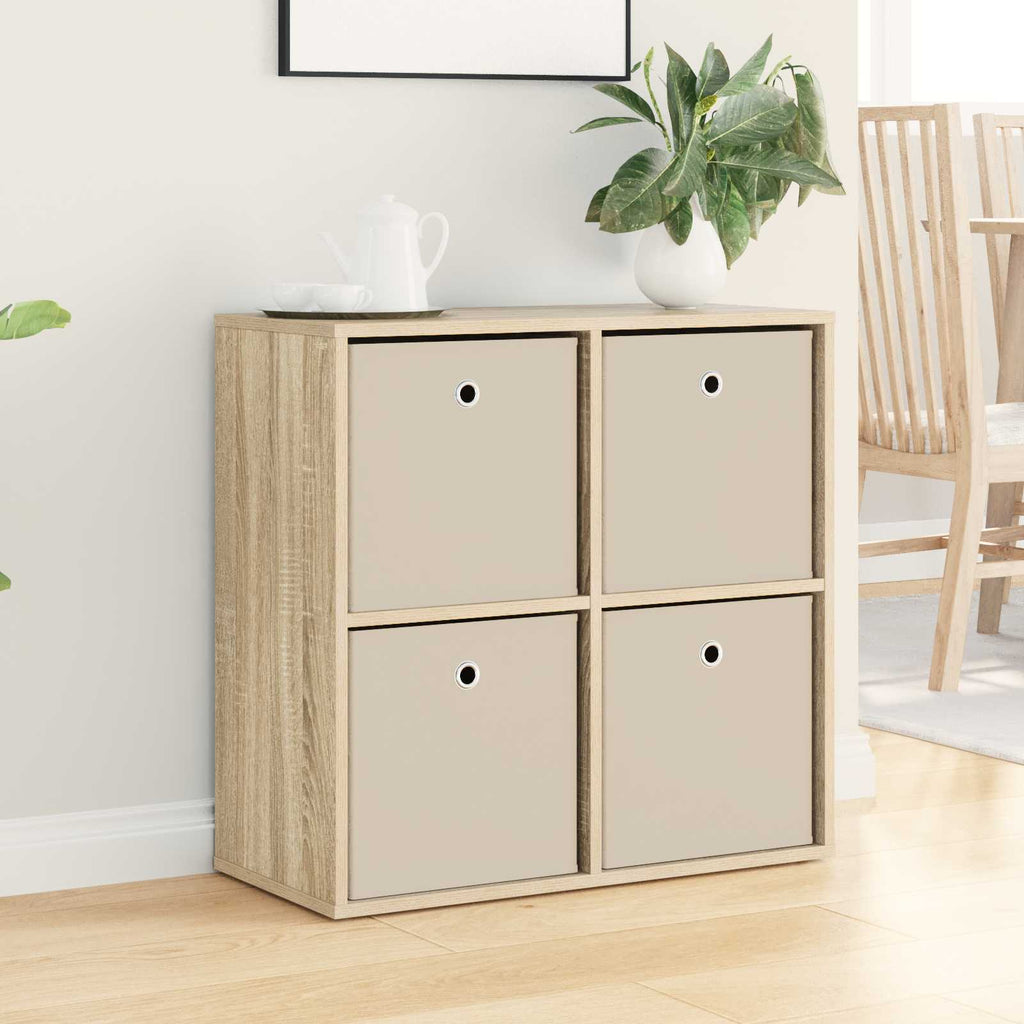 Sideboard mit Schubladen Sonoma-Eiche 68,5 x 32 x 67 cm