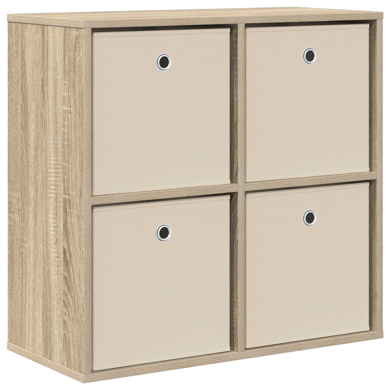 Sideboard mit Schubladen Sonoma-Eiche 68,5 x 32 x 67 cm