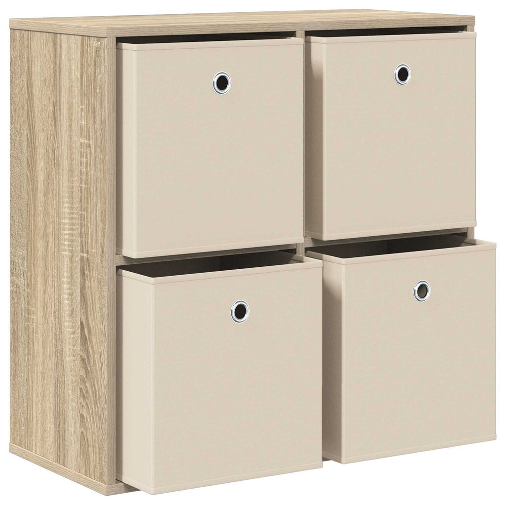Sideboard mit Schubladen Sonoma-Eiche 68,5 x 32 x 67 cm
