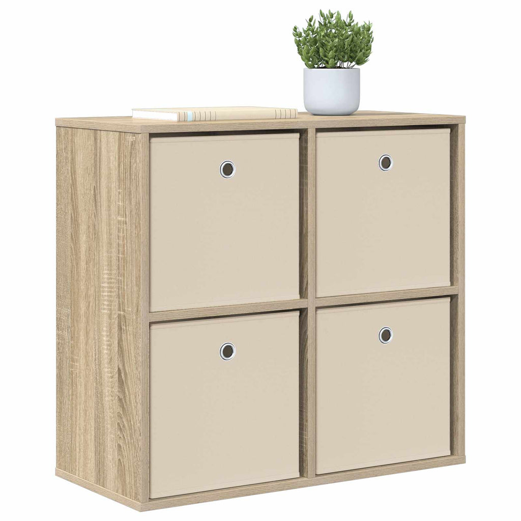 Sideboard mit Schubladen Sonoma-Eiche 68,5 x 32 x 67 cm
