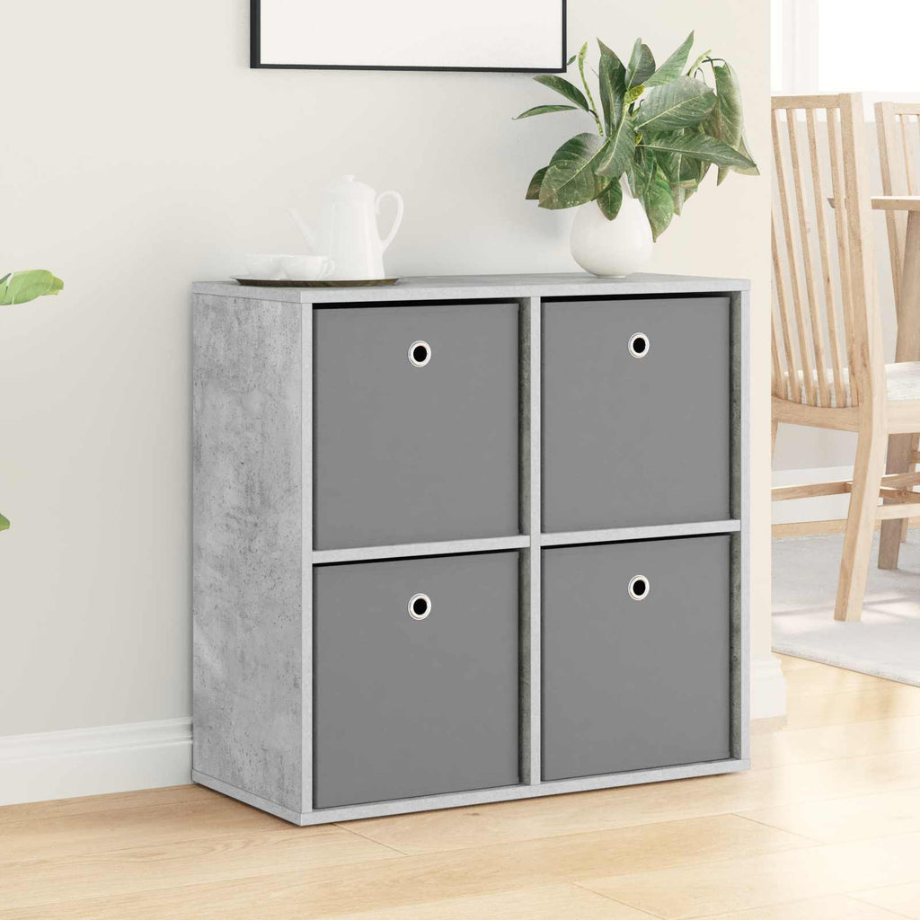 Sideboard mit Schubladen Beton Grau 68,5 x 32 x 67 cm