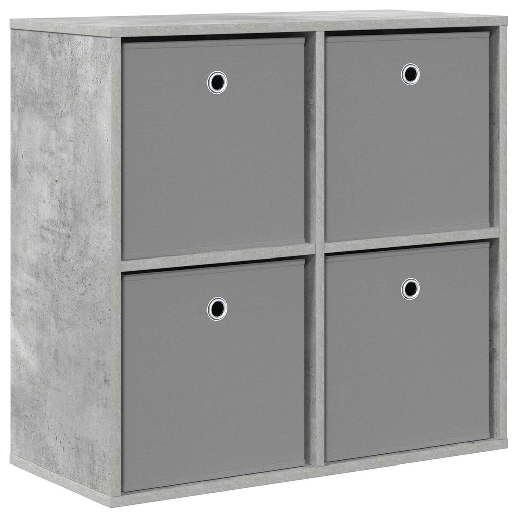 Sideboard mit Schubladen Beton Grau 68,5 x 32 x 67 cm
