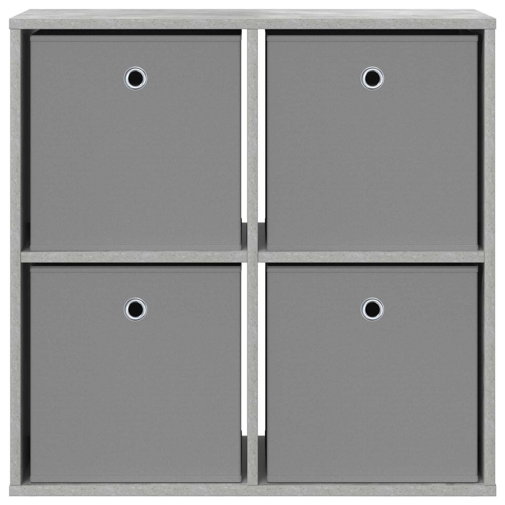 Sideboard mit Schubladen Beton Grau 68,5 x 32 x 67 cm