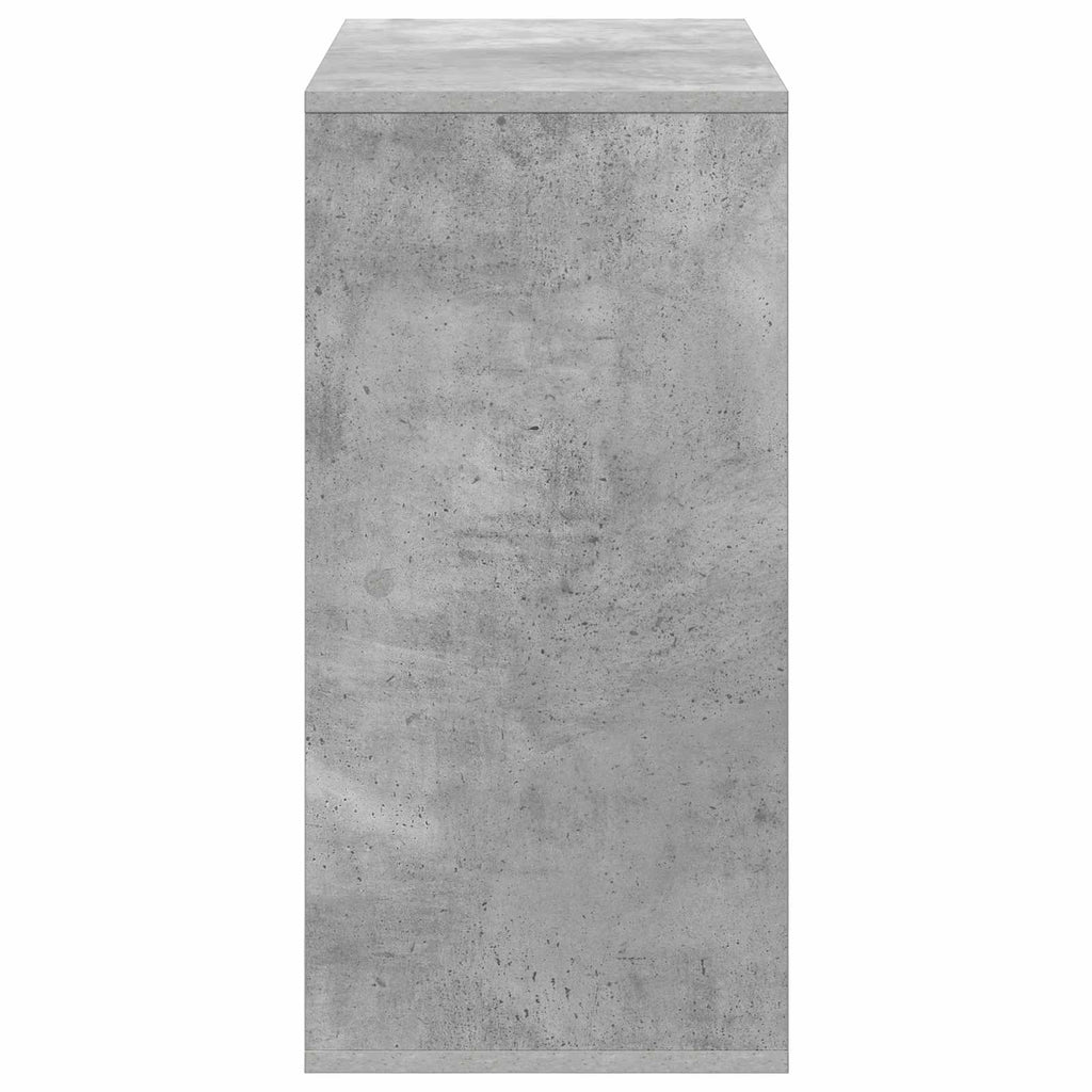Sideboard mit Schubladen Beton Grau 68,5 x 32 x 67 cm