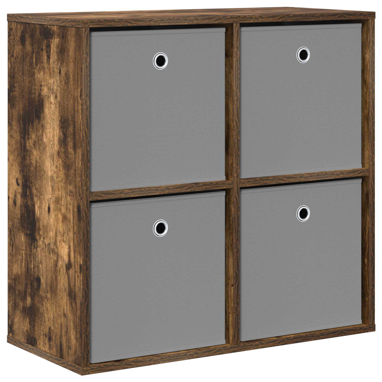 Sideboard mit Schubladen Geräucherte Eiche 68,5 x 32 x 67 cm