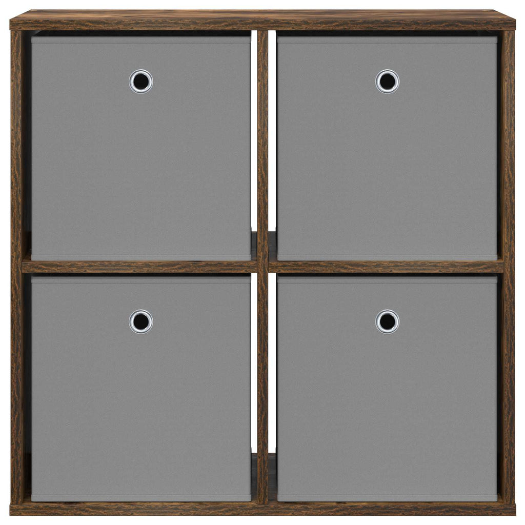 Sideboard mit Schubladen Geräucherte Eiche 68,5 x 32 x 67 cm