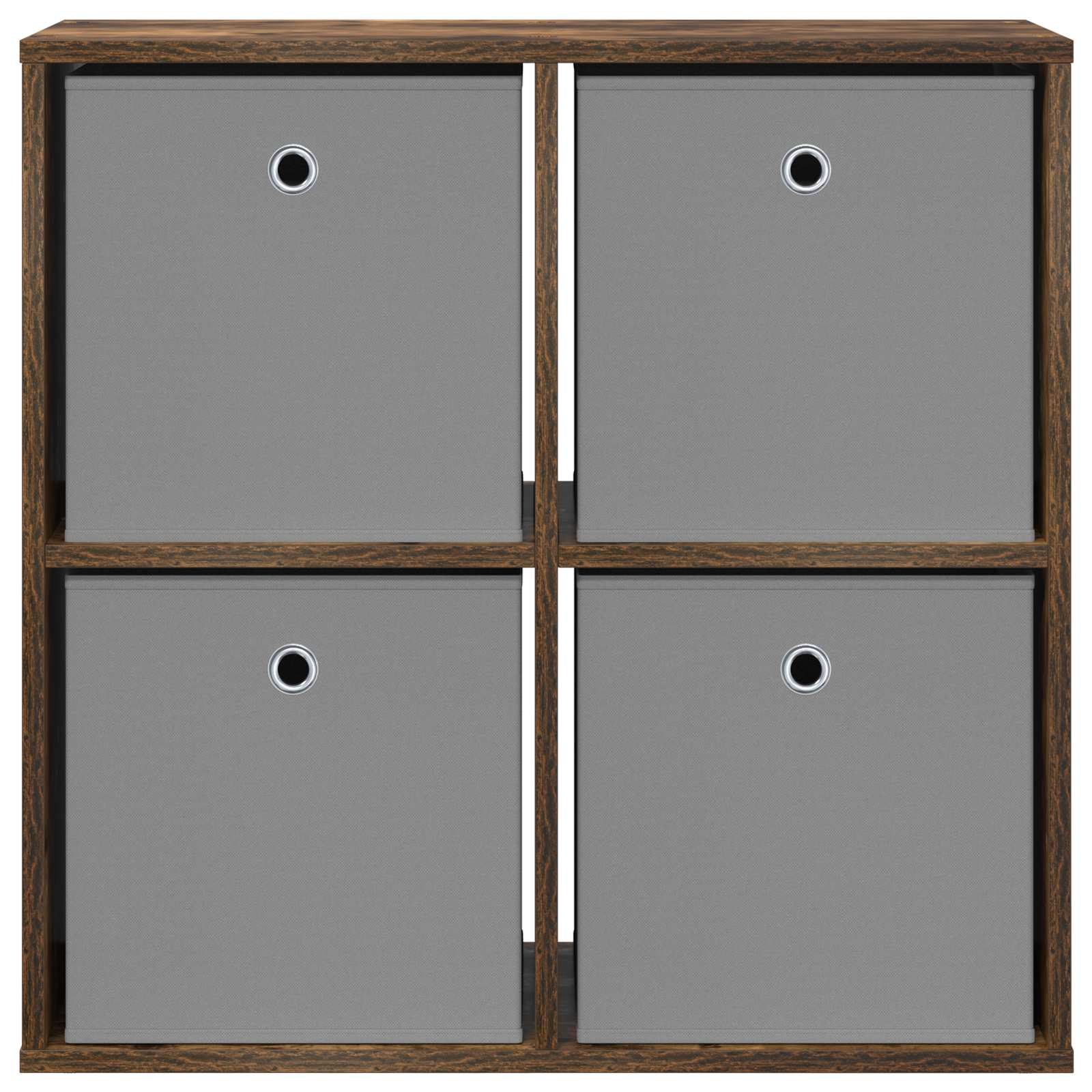 Sideboard mit Schubladen Geräucherte Eiche 68,5 x 32 x 67 cm