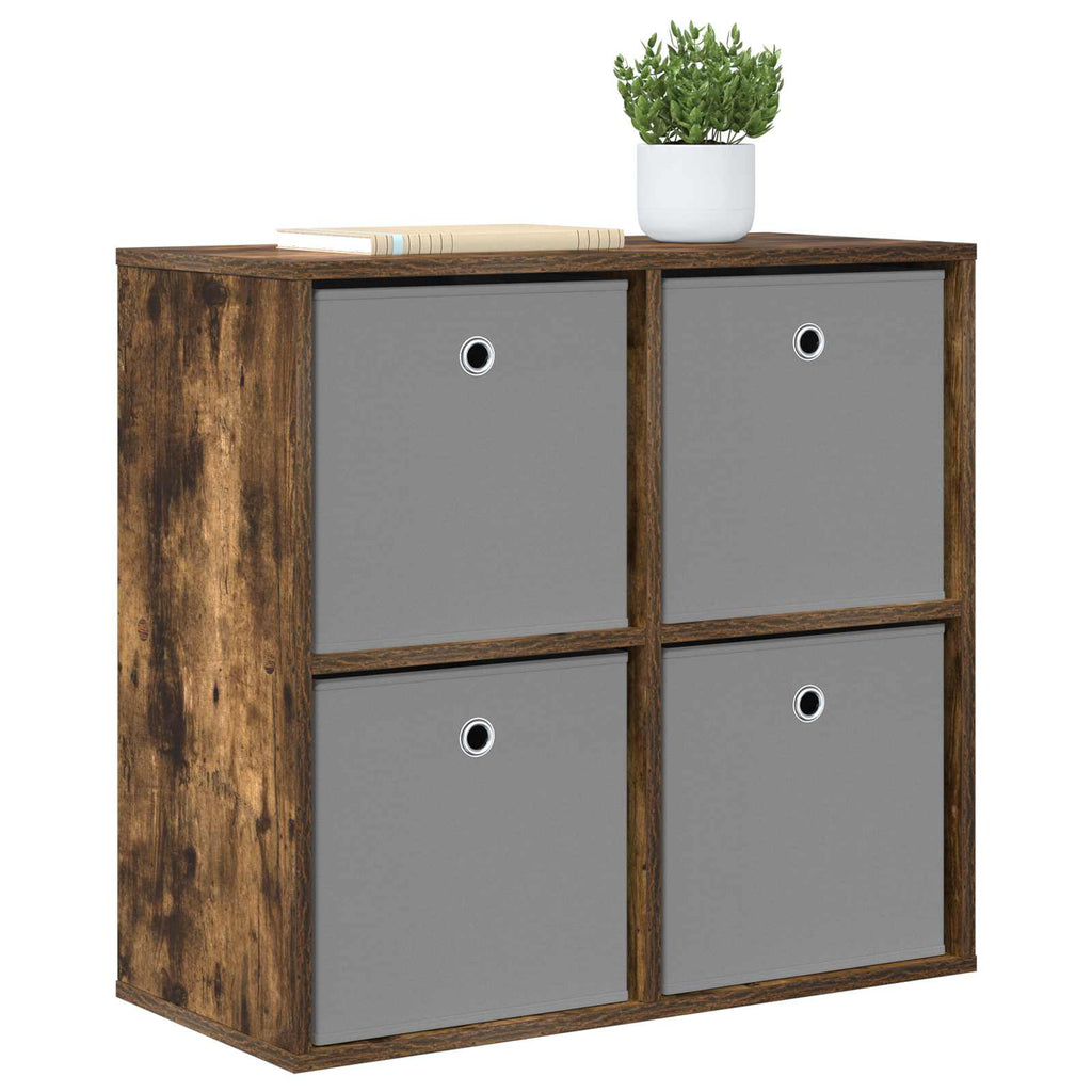 Sideboard mit Schubladen Geräucherte Eiche 68,5 x 32 x 67 cm