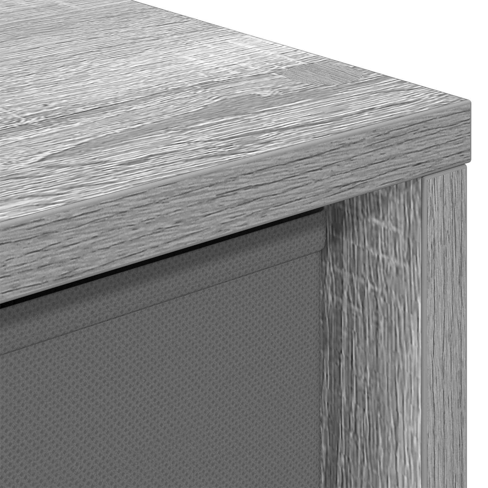Sideboard mit Schubladen Graues Sonoma 68,5 x 32 x 67 cm