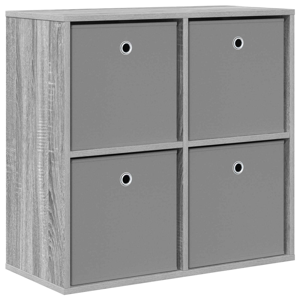 Sideboard mit Schubladen Graues Sonoma 68,5 x 32 x 67 cm
