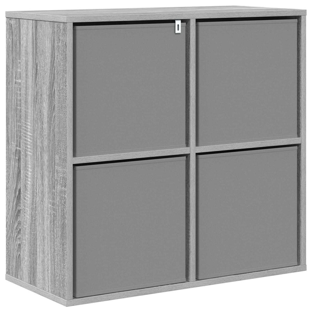 Sideboard mit Schubladen Graues Sonoma 68,5 x 32 x 67 cm