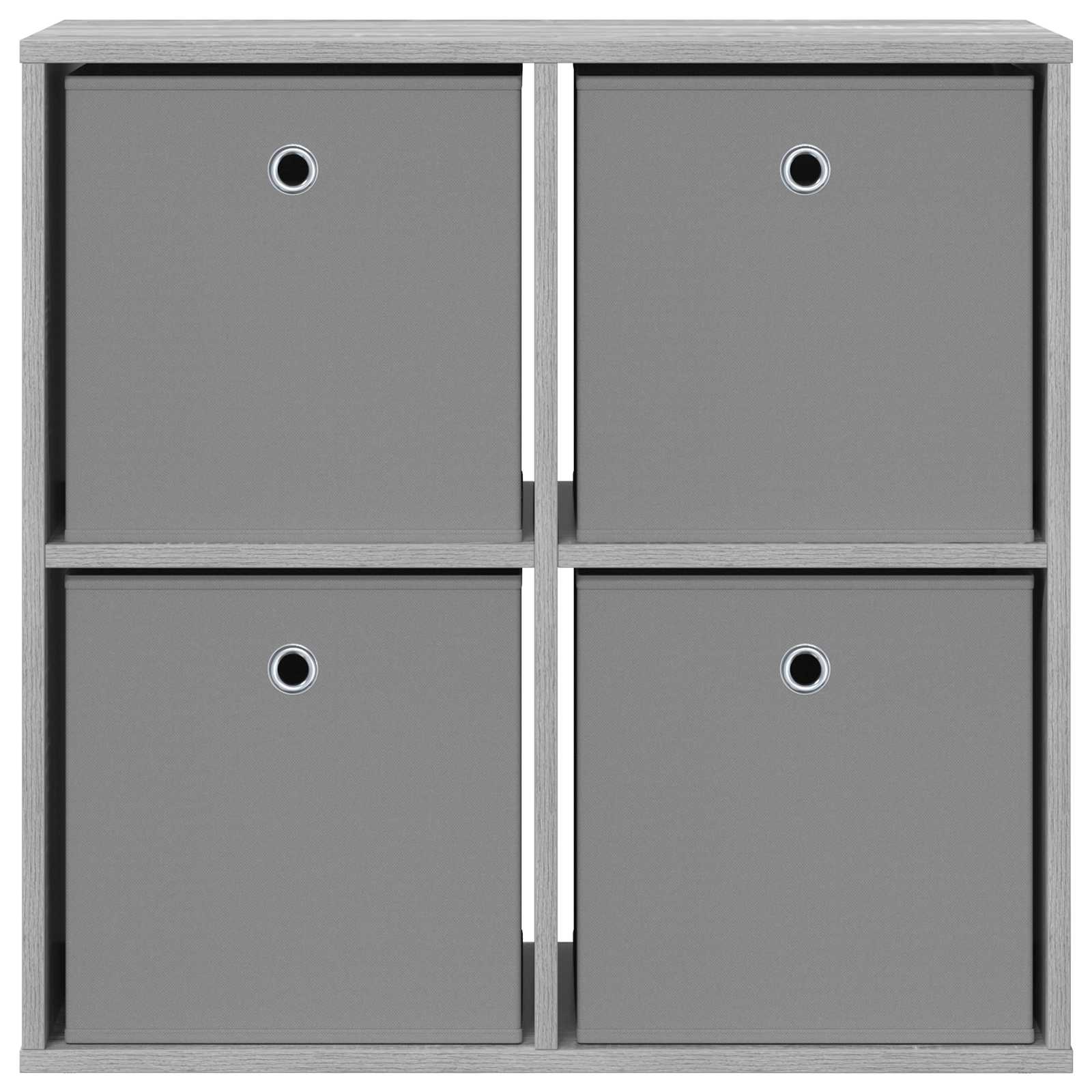 Sideboard mit Schubladen Graues Sonoma 68,5 x 32 x 67 cm