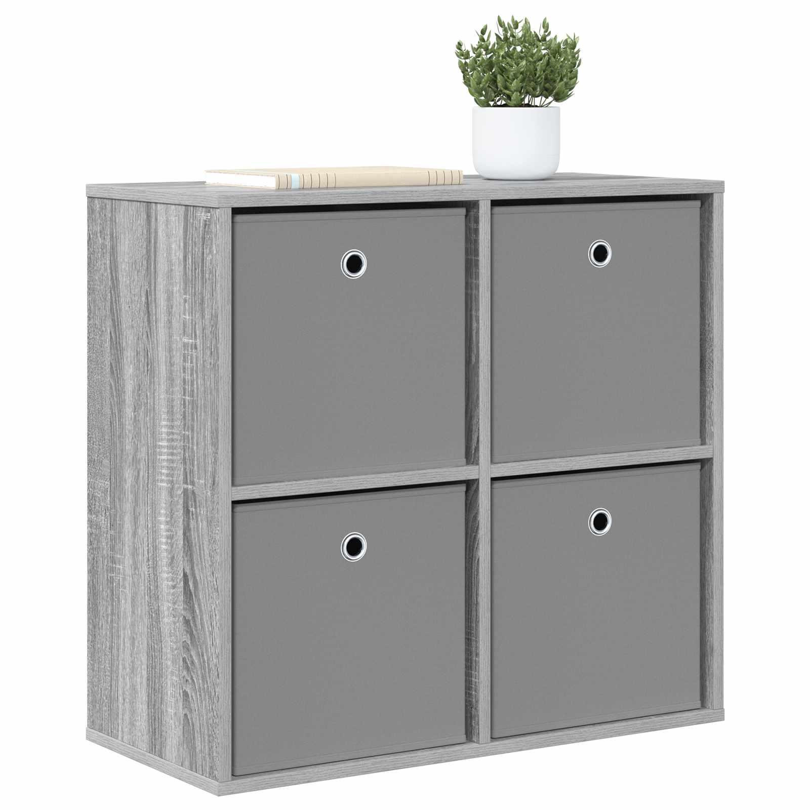Sideboard mit Schubladen Graues Sonoma 68,5 x 32 x 67 cm