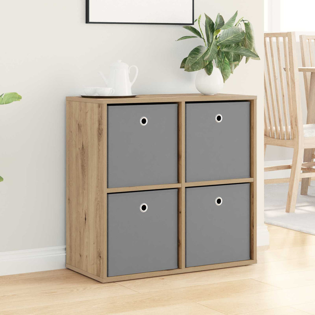 Sideboard mit Schubladen Artisan-Eiche 68,5 x 32 x 67 cm
