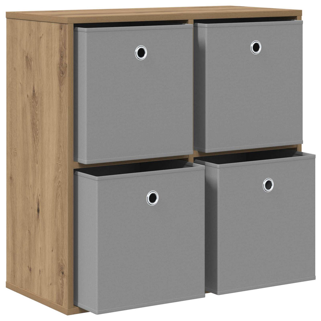 Sideboard mit Schubladen Artisan-Eiche 68,5 x 32 x 67 cm