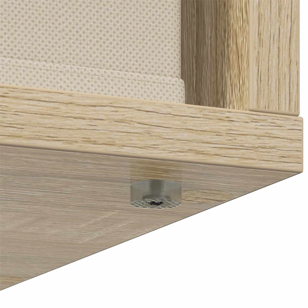 Sideboard mit Schubladen Sonoma-Eiche 25,5 x 22 x 69,5 cm
