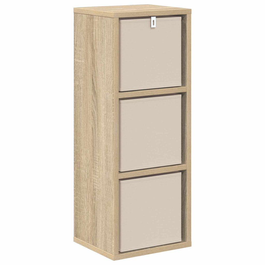 Sideboard mit Schubladen Sonoma-Eiche 25,5 x 22 x 69,5 cm