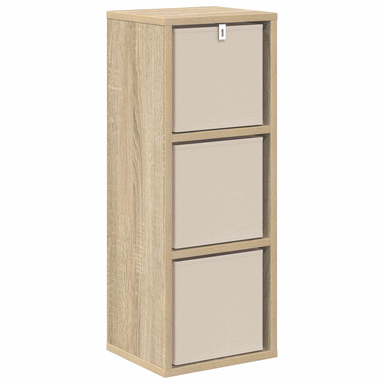 Sideboard mit Schubladen Sonoma-Eiche 25,5 x 22 x 69,5 cm
