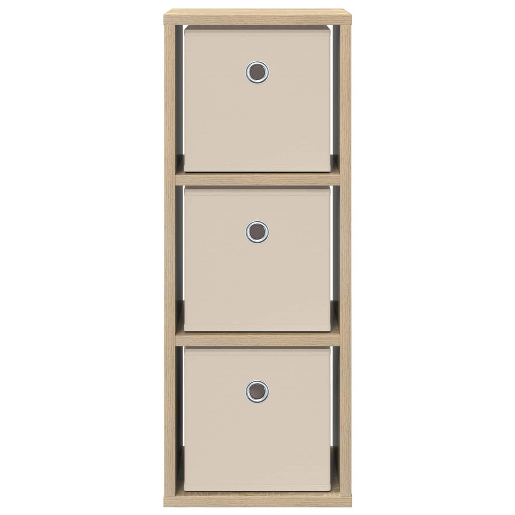 Sideboard mit Schubladen Sonoma-Eiche 25,5 x 22 x 69,5 cm