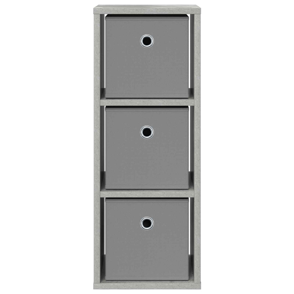 Sideboard mit Schubladen Beton Grau 25,5 x 22 x 69,5 cm
