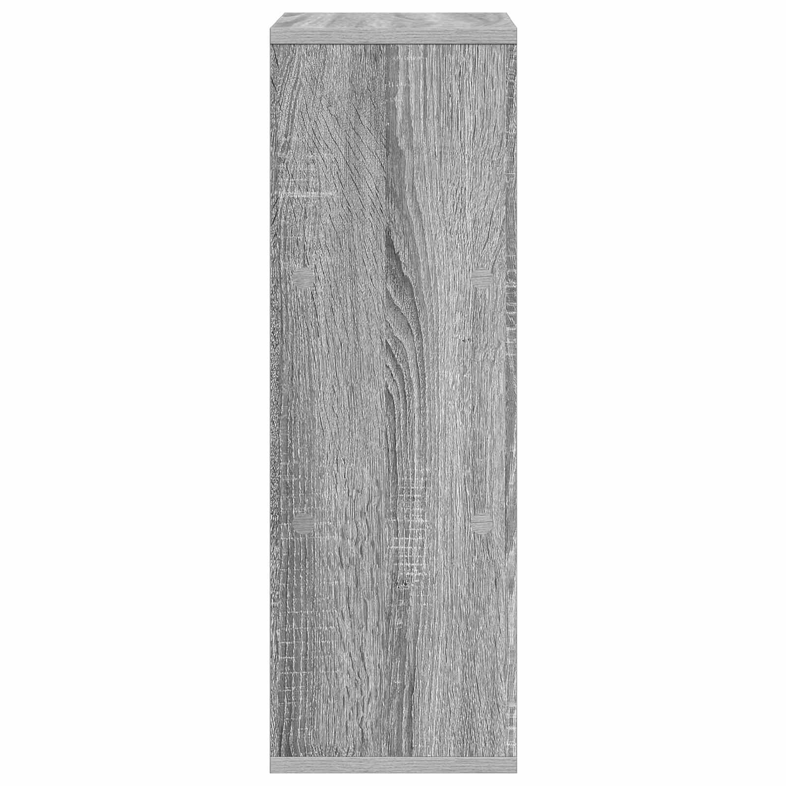 Sideboard mit Schubladen Graues Sonoma 25,5 x 22 x 69,5 cm