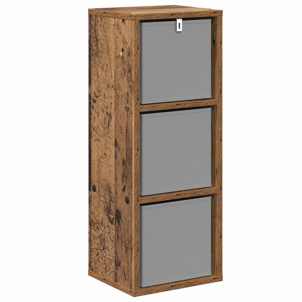 Sideboard mit Schubladen Altholz 25,5 x 22 x 69,5 cm