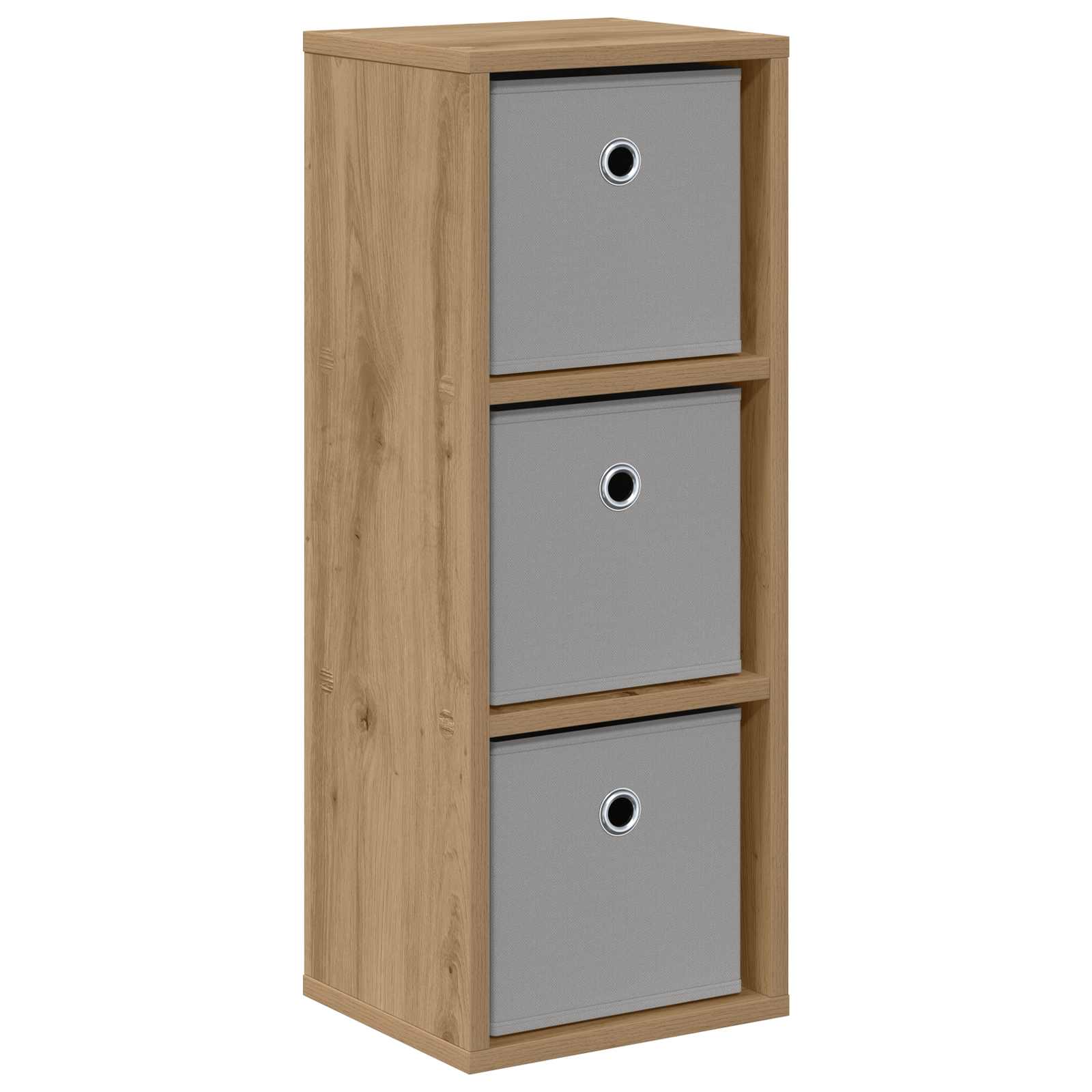 Sideboard mit Schubladen Artisan-Eiche 25,5 x 22 x 69,5 cm