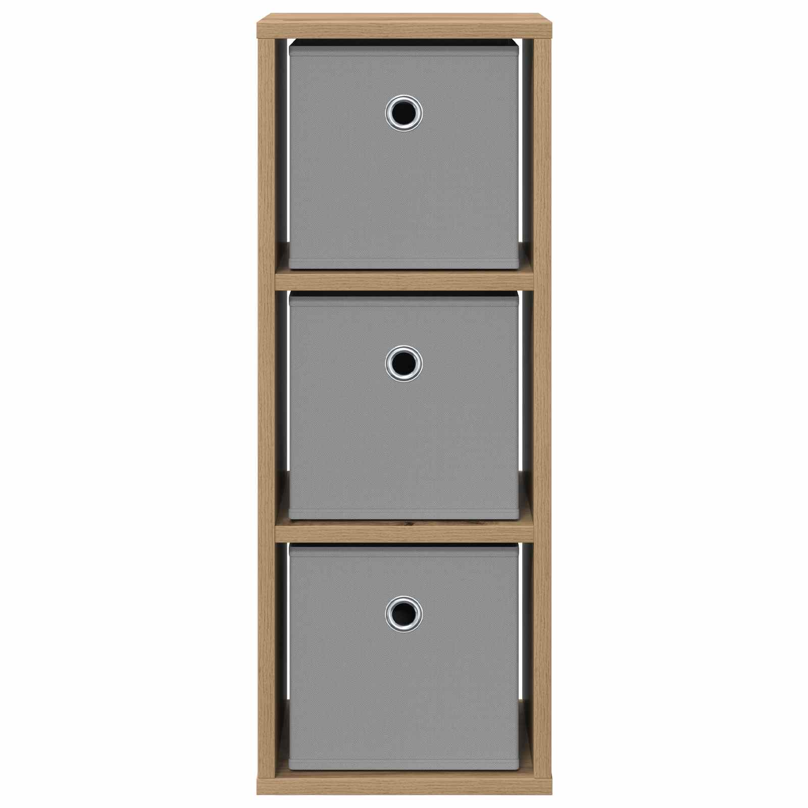 Sideboard mit Schubladen Artisan-Eiche 25,5 x 22 x 69,5 cm