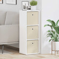 Sideboard mit Schubladen Weiß 30,5 x 27 x 84,5 cm