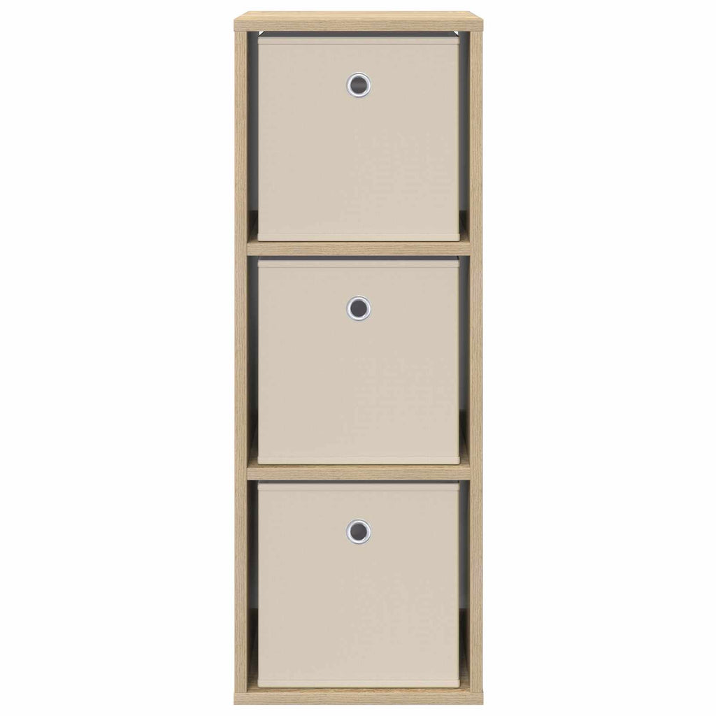 Sideboard mit Schubladen Sonoma-Eiche 30,5 x 27 x 84,5 cm
