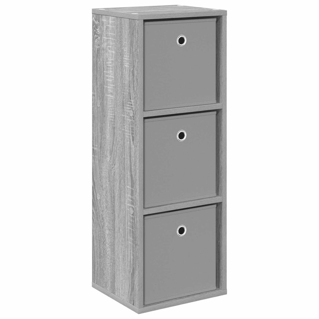 Sideboard mit Schubladen Graues Sonoma 30,5 x 27 x 84,5 cm