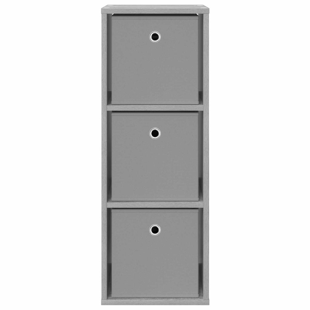 Sideboard mit Schubladen Graues Sonoma 30,5 x 27 x 84,5 cm