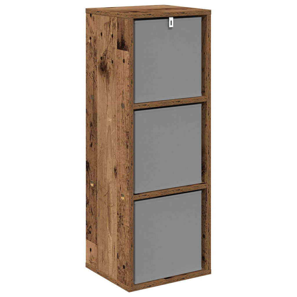 Sideboard mit Schubladen Altholz 30,5 x 27 x 84,5 cm