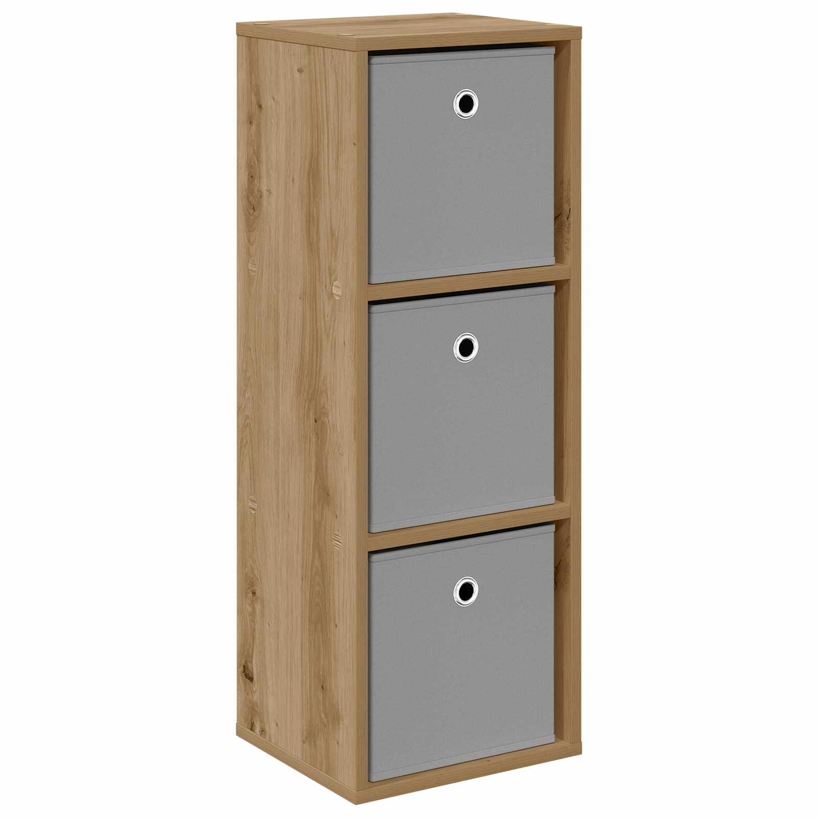 Sideboard mit Schubladen Artisan-Eiche 30,5 x 27 x 84,5 cm